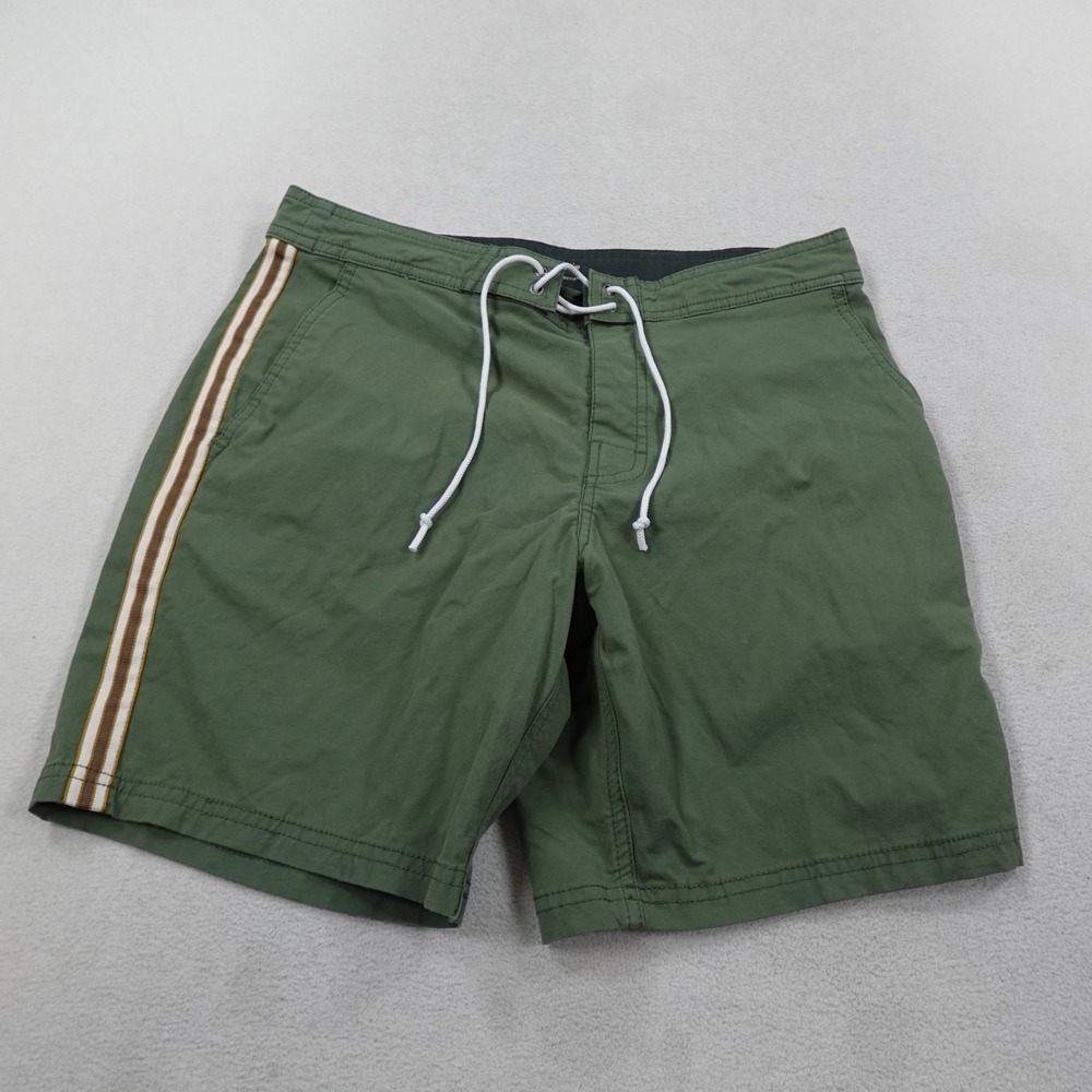 Kanvas By Katin Board Shorts Mens 30 Green Beach Swim Drawstring Heritage